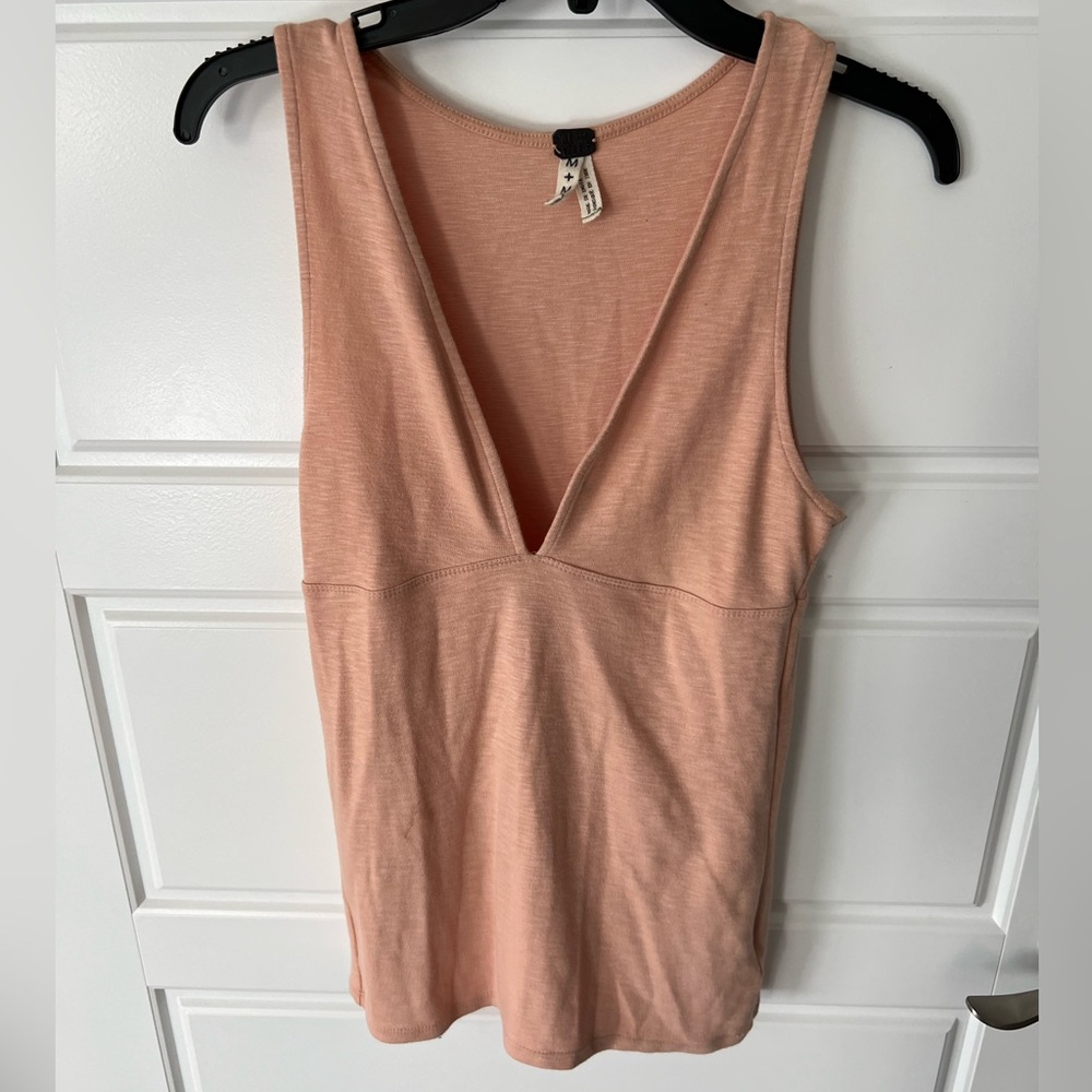 Light pink we the free tank top